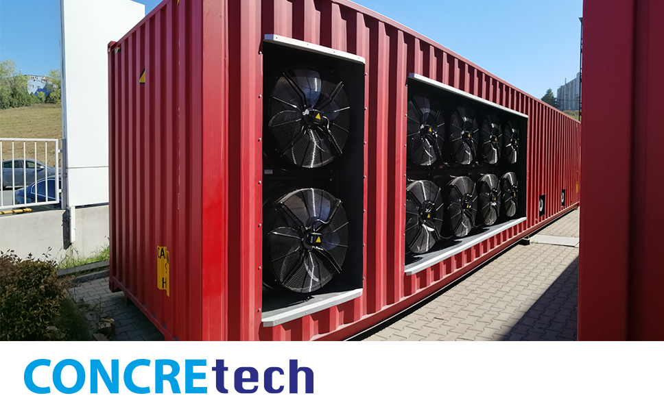 CONCRETECH – Mobil betonhűtő