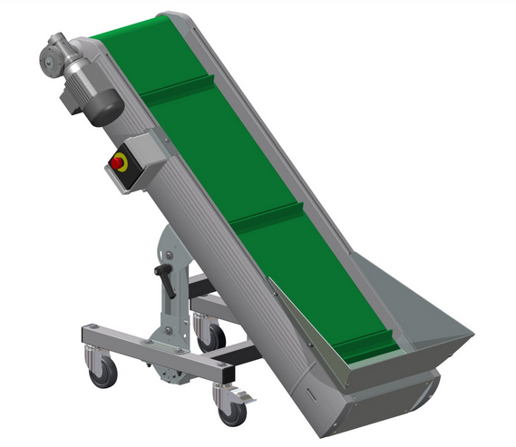 NI – Dőlt szállítószalag